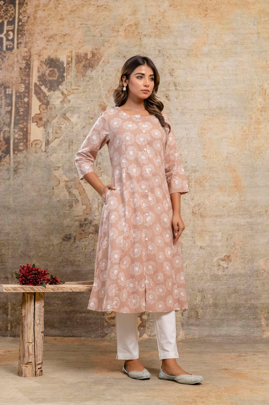 Summer cotton kurta for office and casual look