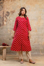 Comfortable Daily Wear Cotton Kurti for Office or Casual