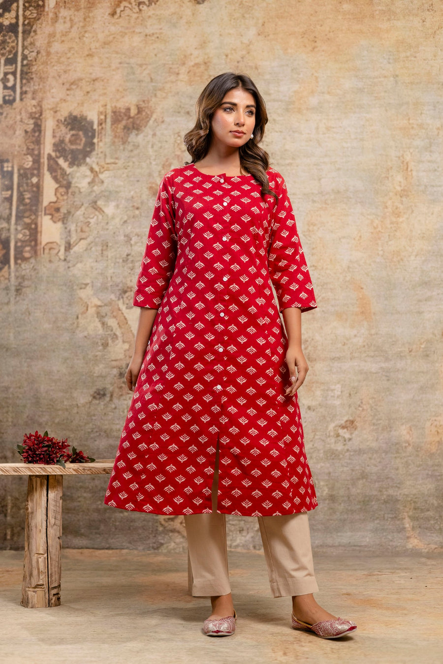 Comfortable Daily Wear Cotton Kurti for Office or Casual