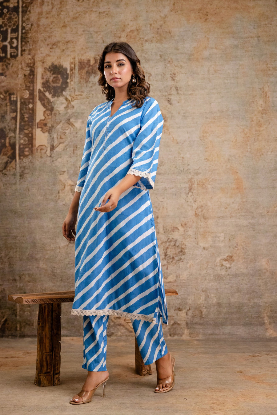 Daily wear summer cotton suit for ladies