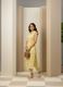 Bright Yellow Rayon Kurta Set for Women – Stylish Ethnic Wear by Aaronee