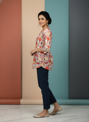 Aaronee casual floral top for women