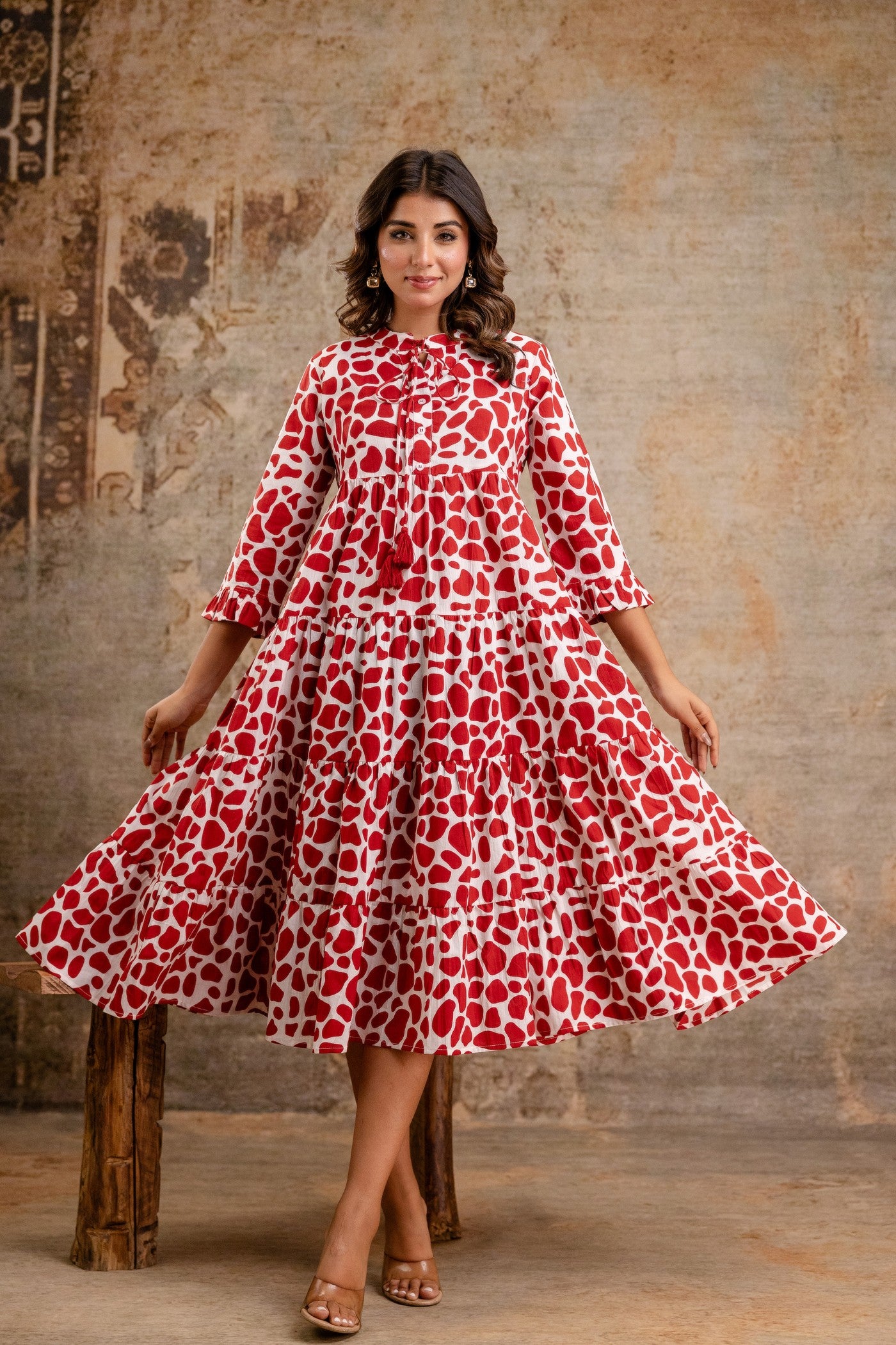 Casual Ethnic Cotton Dress