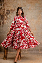 Casual Ethnic Cotton Dress