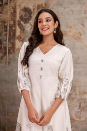 Elegant grey ethnic wear for women Aaronee