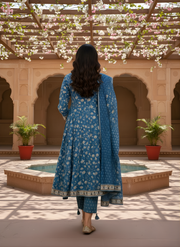 Aaronee cotton festive wear kurta dupatta outfit