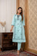 Blue Tready Kurta Set for Women