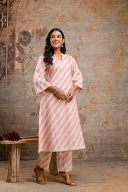 Office wear cotton kurta set