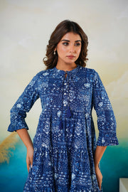 Printed cotton dresses for ladies