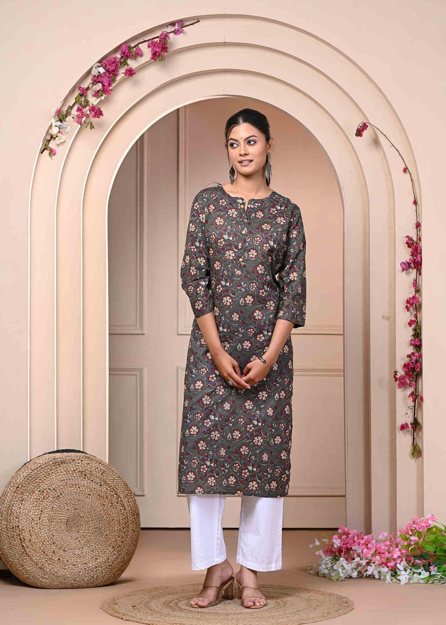 Pure Cotton Kurtis - Comfortable Ethnic Wear | Aaronee