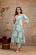 Sea Green Printed Cotton Kurta Pant Set for Women – Aaronee Pure Cotton Collection