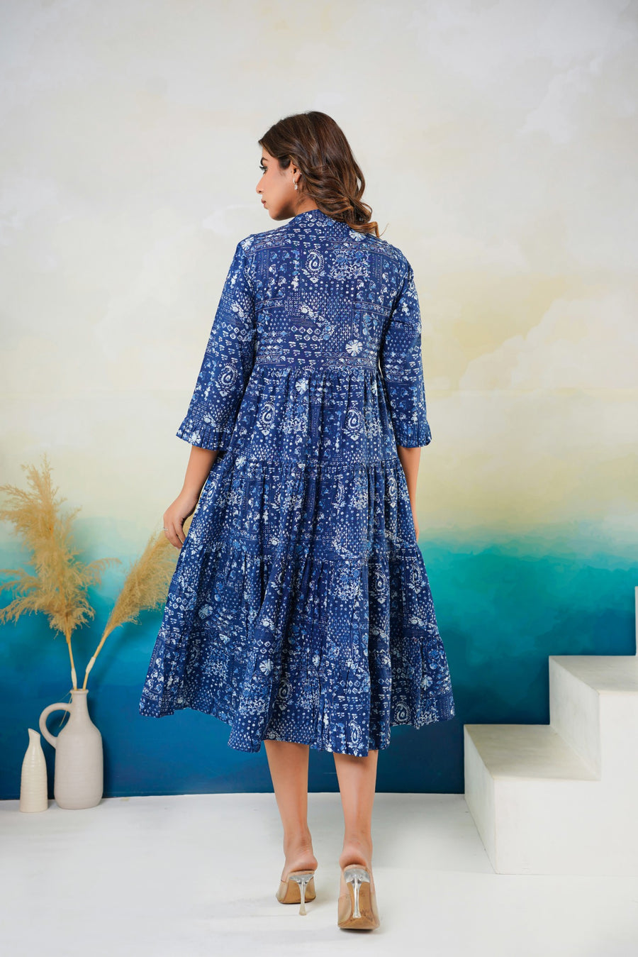 Stylish printed middy for women