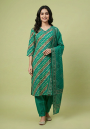 Traditional Kurta Set for Women with Dupatta