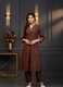 Beauty of Brown Kurta Set for Women