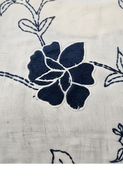 Aaronee trendy layered denim dress look