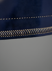 Aaronee Breathable Cotton Navy Flared Kurti