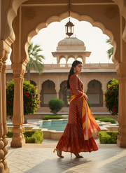 Printed Latest Trends Sharara Set for Women with Dupatta