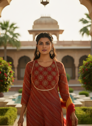 Printed Latest Trends Sharara Set for Women with Dupatta