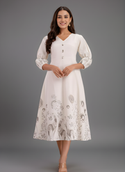 Aaronee stylish grey kurti dress online