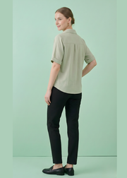 Aaronee casual office wear green top