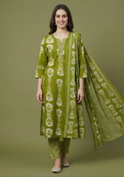 Aaronee premium cotton office wear kurta set