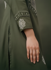 Aaronee printed cotton dupatta with kurta