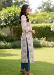 Floral Printed Kurta – Aaronee Everyday Elegance