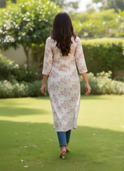 Floral Printed Kurta – Aaronee Everyday Elegance