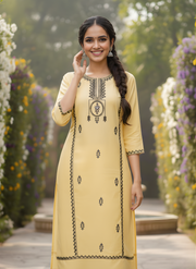 Stylish Embroidery Work Kurta Set for Women
