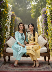 Stylish Embroidery Work Kurta Set for Women