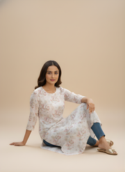 Floral Printed Kurta – Aaronee Everyday Elegance