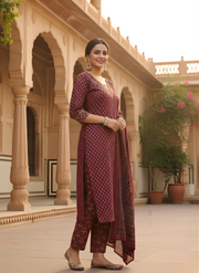 Women’s Bandhani Printed Cotton Kurta