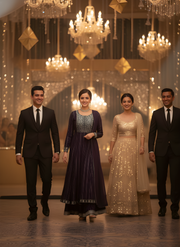 Stylish Wine Sharara Set for Women with Dupatta