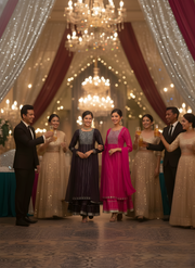 Pink Charm Sharara Set for Women with Dupatta