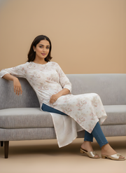 Floral Printed Kurta – Aaronee Everyday Elegance