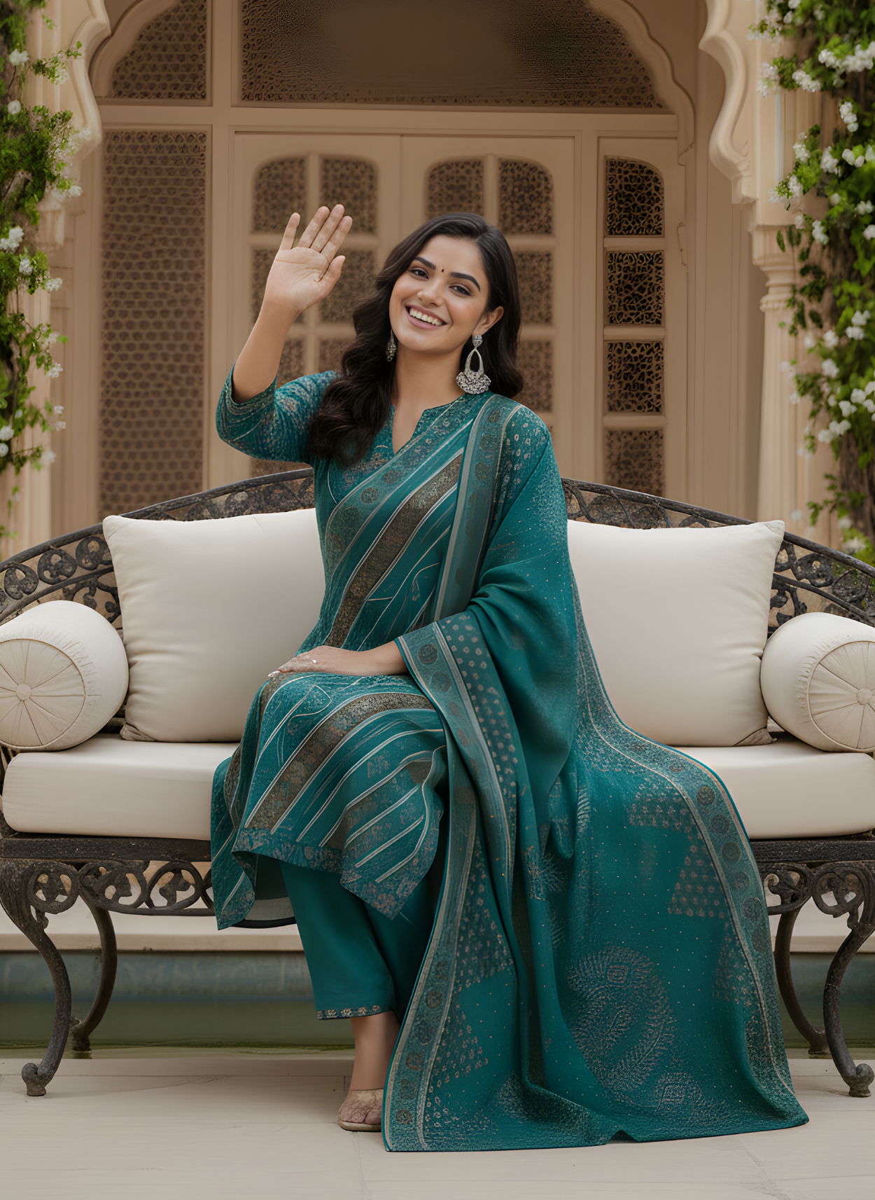 Traditional Kurta Set for Women with Dupatta