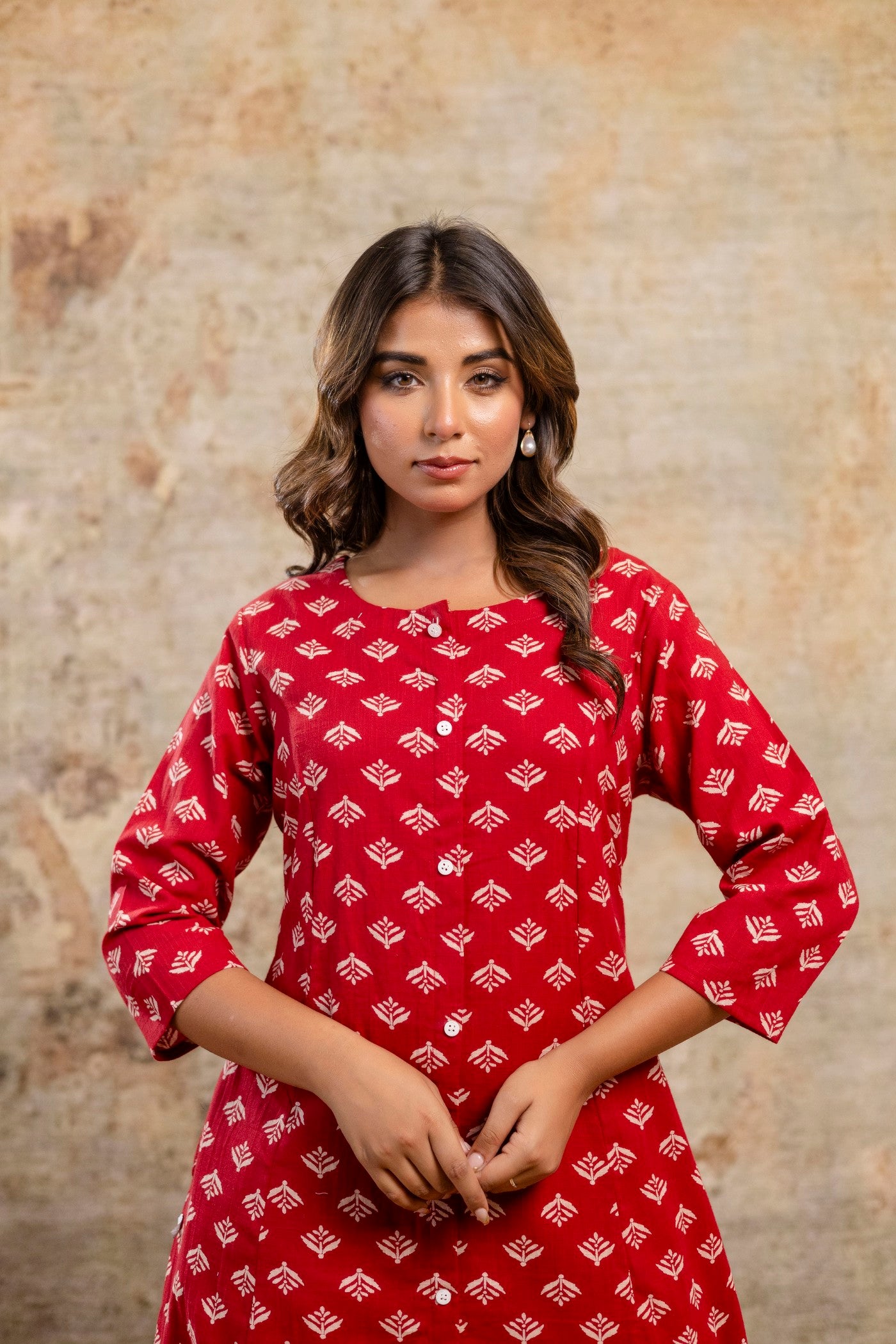 Traditional Pure Cotton Kurti for Women – Aaronee Brand