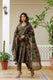 AARONEE Beautiful Cotton Anarkali Kurta Set with Kota Doriya Dupatta for Women