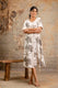 Stylish Cotton Floral Middy Dress for Women – Aaronee Ethnic Wear