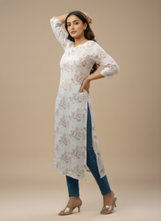 Floral Printed Kurta – Aaronee Everyday Elegance