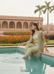 Aaronee Summer Cotton Coord Set for Ladies