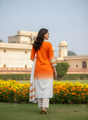 Festive Modal Silk Ethnic Suit Set