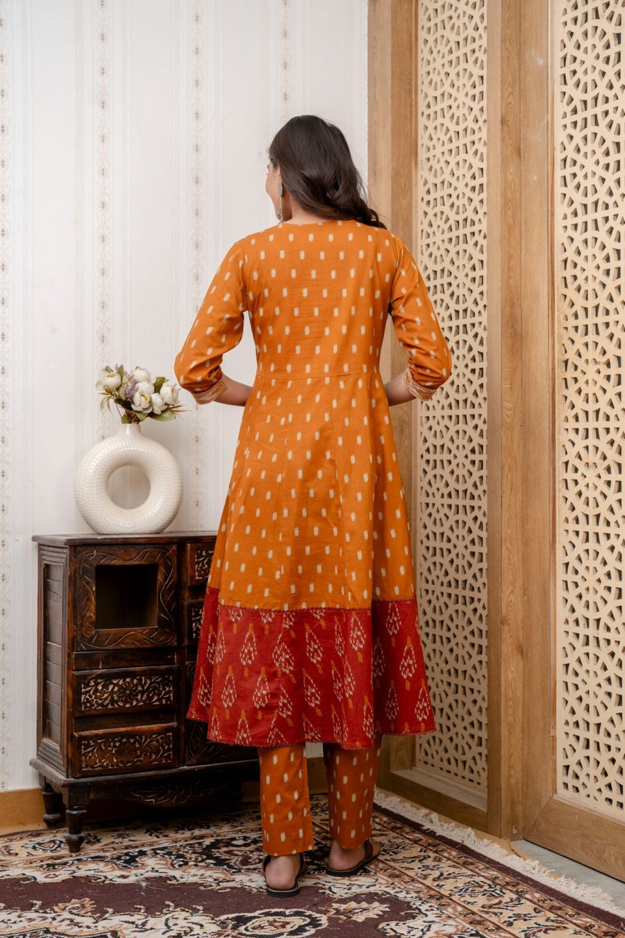 Anarkali Kurta Set for Women - Elegant Ethnic Wear