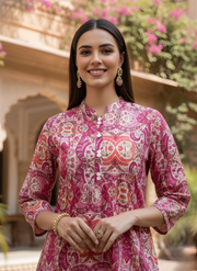 Aaronee Soft Pink Daily Wear Cotton Top