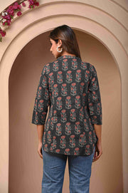 Round Neck Stylish Short Kurti