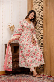 Anarkali Kurta Set for Women - Elegant Ethnic Wear | Aaronee