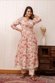 Anarkali Kurta Set for Women - Elegant Ethnic Wear | Aaronee