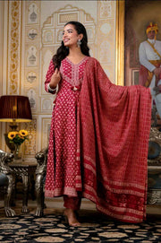 Anarkali Kurta Set for Women - Graceful Ethnic Wear