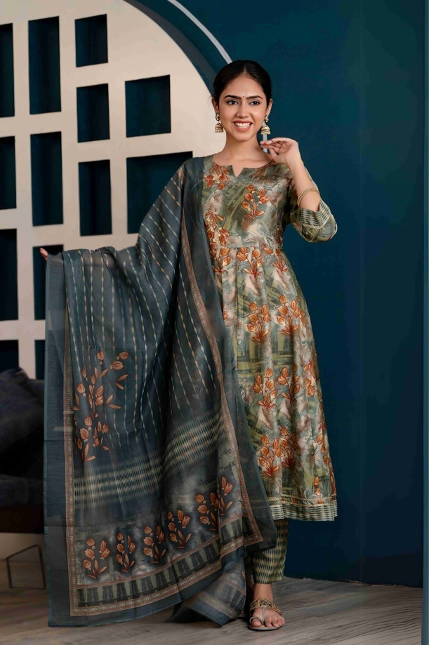 Anarkali Kurta Set for Women - Graceful Ethnic Wear