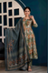 Verdant Elegance Anarkali Kurta Set for Women